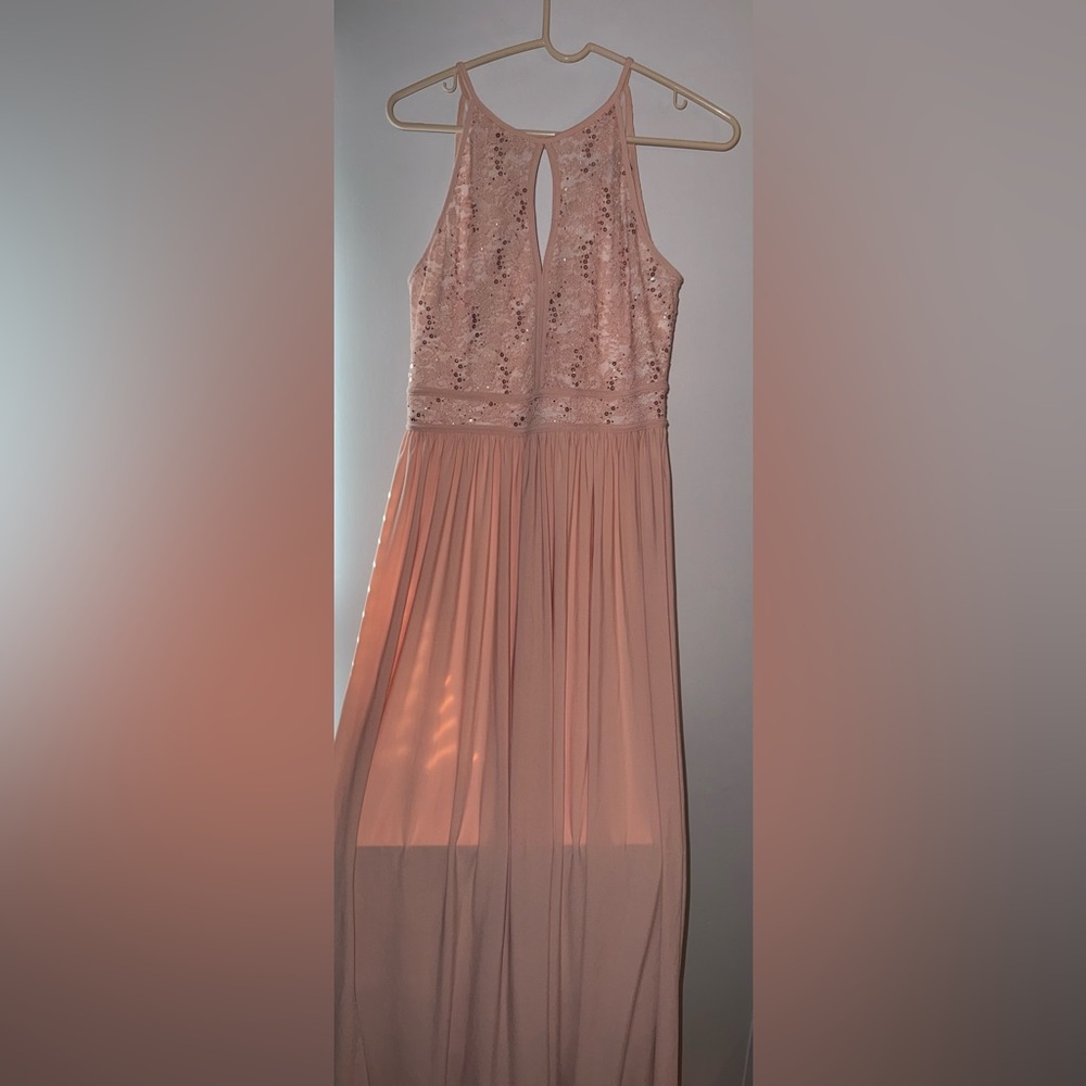 Morgan & Co. Blush Pink Dress